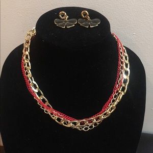 New earrings & necklace set